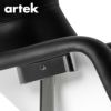 Artek アルテック KARUSELLI カルセリ ラウンジチェア グラスファイバー 革張り レザー：L40 12色 デザイン：ウルヨ・クッカプロ