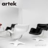 Artek アルテック KARUSELLI カルセリ ラウンジチェア グラスファイバー 革張り レザー：L40 12色 デザイン：ウルヨ・クッカプロ