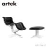 Artek アルテック KARUSELLI カルセリ ラウンジチェア 専用オットマン グラスファイバー 革張り レザー：L40 12色 デザイン：ウルヨ・クッカプロ