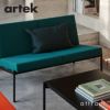 Artek アルテック KIKI SOFA キキ ソファ ラウンジチェア 1シーター 1P W60cm ファブリック：F40 （Mello / メロ） by Vitra スチール パウダーコート デザイン：イルマリ・タピオヴァーラ