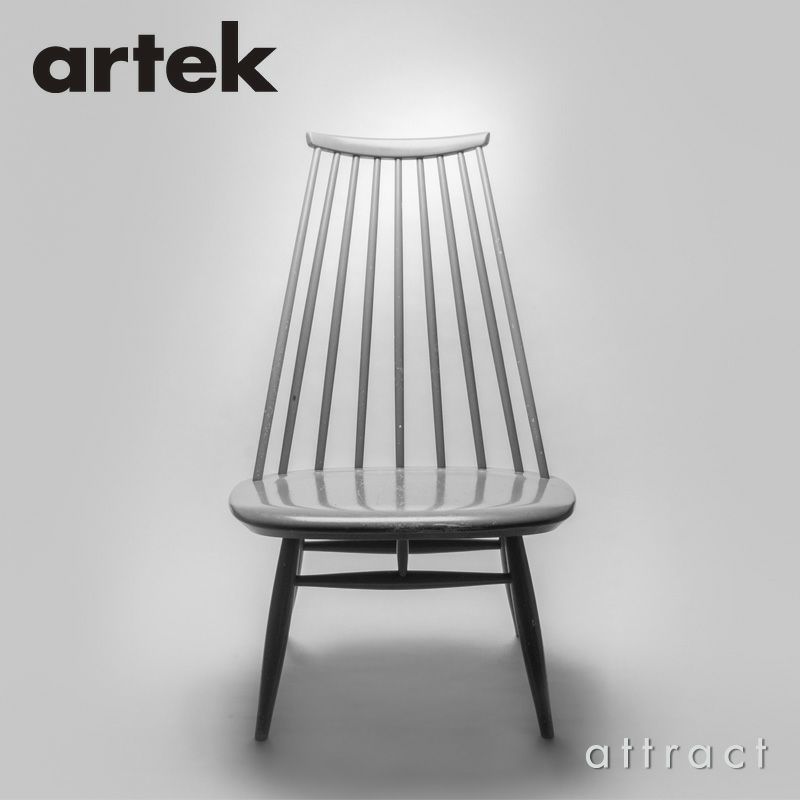 Artek アルテック Mademoiselle Lounge Chair マドモアゼル ラウンジチェア バーチ ラッカー塗装：2色 板座 デザイン：イルマリ・タピオヴァーラ