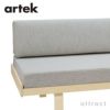 Artek アルテック DAY BED 710 デイベッド 710 フレーム ＋ マットレス ＋ バッククッション カバー フルセット ファブリック：F40 （Mello / メロ） by Vitra バーチ ナチュラルラッカー デザイン：アルヴァ・アアルト