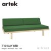 Artek アルテック DAY BED 710 デイベッド 710 フレーム ＋ マットレス ＋ バッククッション カバー フルセット ファブリック：F60 （Volo / ボロ） by Vitra バーチ ナチュラルラッカー デザイン：アルヴァ・アアルト