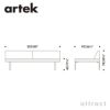 Artek アルテック DAY BED 710 デイベッド 710 フレーム ＋ マットレス ＋ バッククッション カバー フルセット ファブリック：F80 （Linho / リンホ） by Vitra バーチ ナチュラルラッカー デザイン：アルヴァ・アアルト