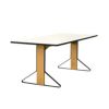 Artek アルテック KAARI TABLE カアリテーブル REB001 サイズ：200×85cm 厚み2.4cm 天板（ホワイトグロッシーHPL・ブラックグロッシーHPL） 脚部（ナチュラルオーク） デザイン：ロナン＆エルワン・ブルレック