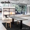Artek アルテック KAARI TABLE カアリテーブル REB003 サイズ：Φ80cm 厚み2.4cm 天板（ブラックリノリウム） 脚部（ブラックステインオーク） デザイン：ロナン＆エルワン・ブルレック