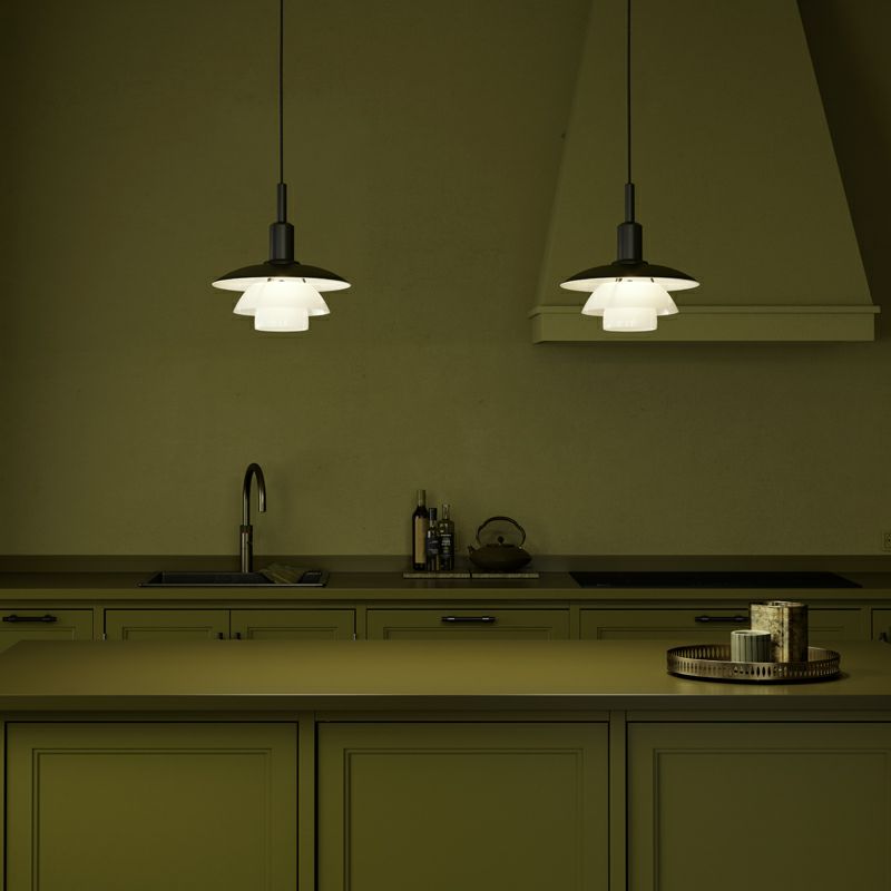 Louis Poulsen ルイスポールセン PH 3/3 Pendant ペンダントライト Φ285mm カラー：ブラックメタル デザイン：ポール・ヘニングセン