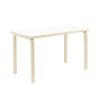 Artek アルテック TABLE 80A テーブル 80A サイズ：120×60cm 厚み 4cm カラー：３色 デザイン：アルヴァ・アアルト