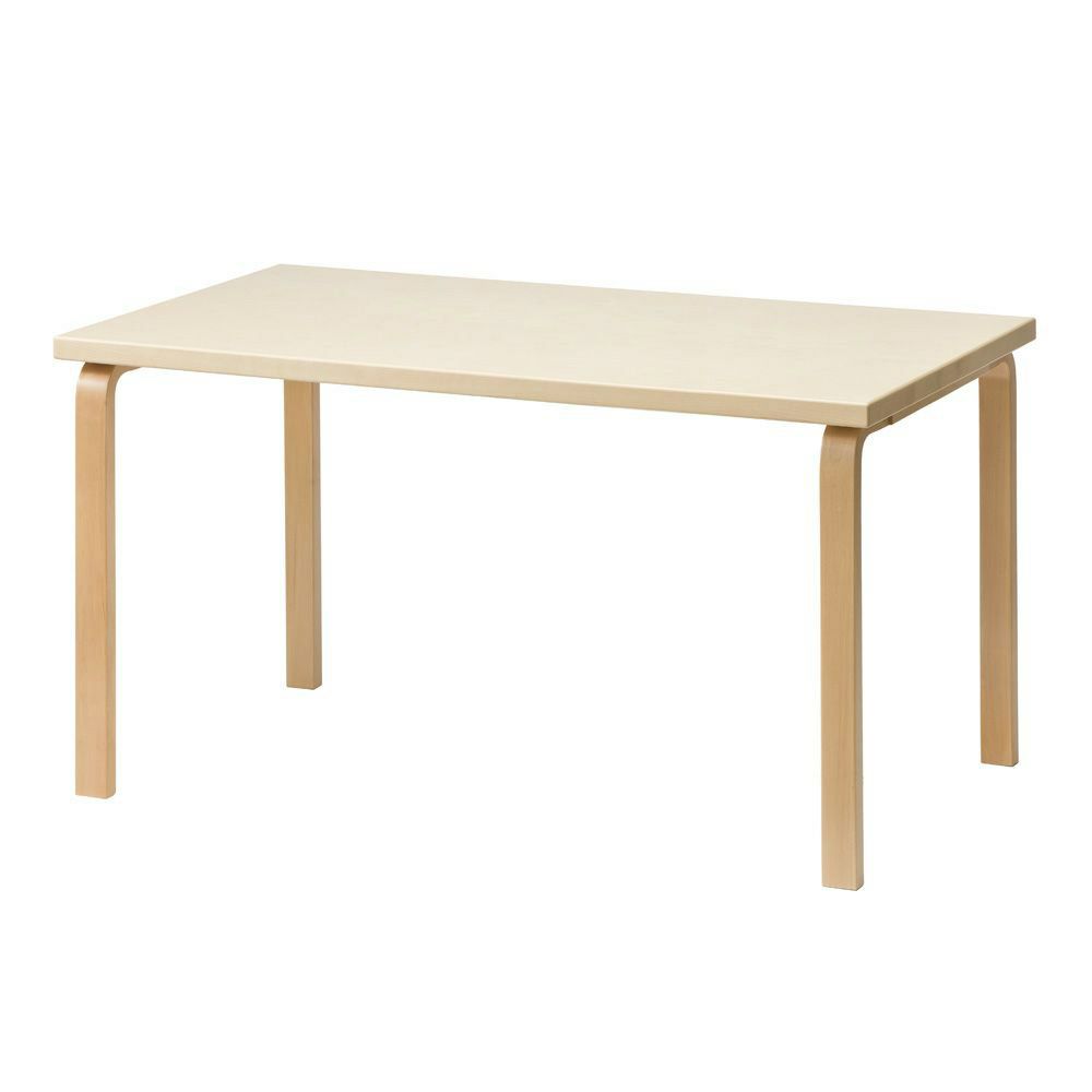 Artek アルテック TABLE 81A テーブル 81A サイズ：150×75cm 厚み 4cm カラー：３色 デザイン：アルヴァ・アアルト