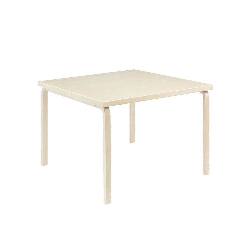 Artek アルテック TABLE 81C テーブル 81C サイズ：75×75cm 厚み 4cm カラー：３色 デザイン：アルヴァ・アアルト