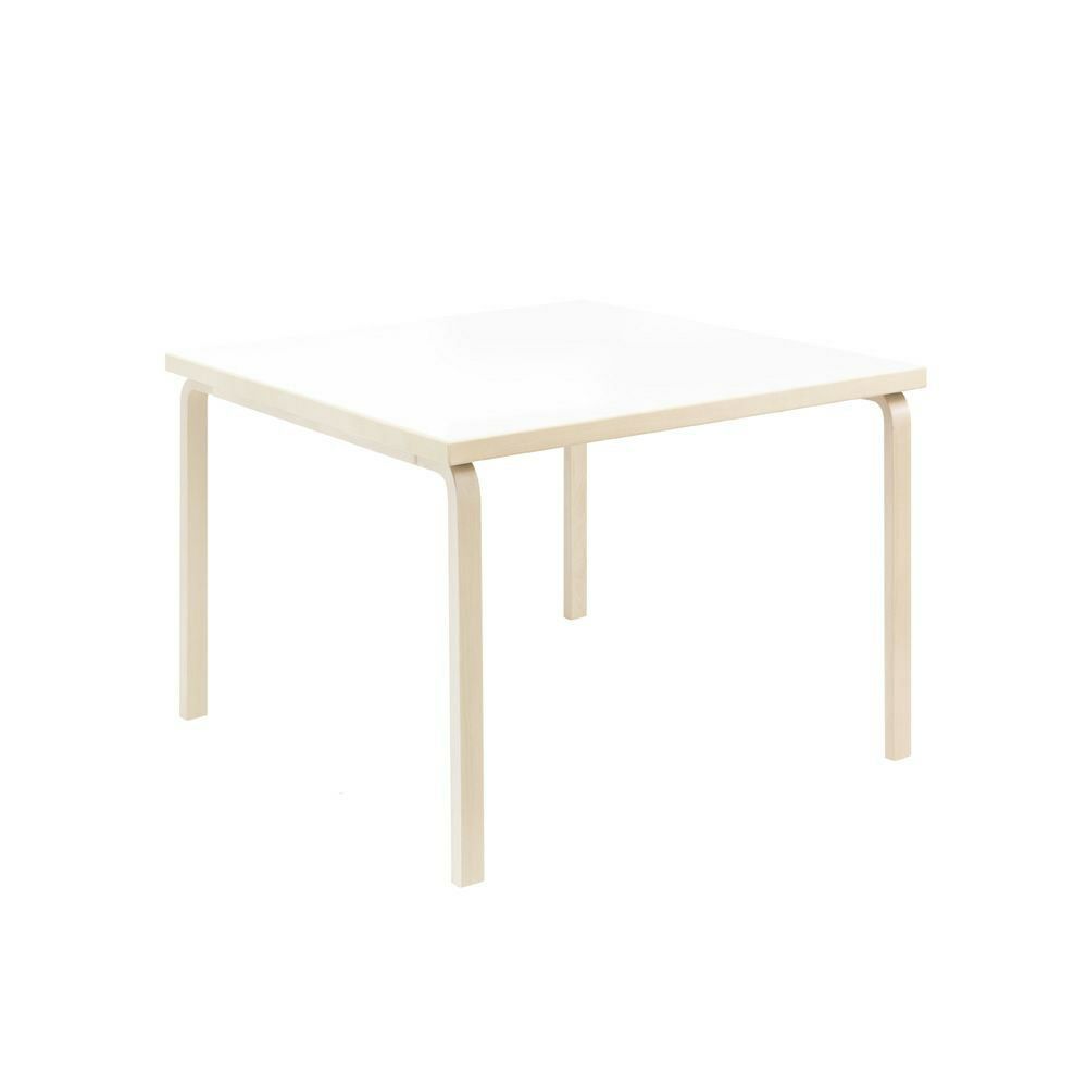 Artek アルテック TABLE 81C テーブル 81C サイズ：75×75cm 厚み 4cm カラー：３色 デザイン：アルヴァ・アアルト