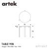 Artek アルテック TABLE 90B テーブル 90B サイズ：Φ75cm 厚み 4cm 3本脚 カラー：３色 デザイン：アルヴァ・アアルト