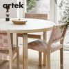 Artek アルテック TABLE 91 テーブル 91 サイズ：Φ125cm 厚み 4cm 4本脚 カラー：３色 デザイン：アルヴァ・アアルト