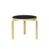 Artek アルテック TABLE 90D テーブル 90D サイズ：Φ48×44cm 厚み 3cm 3本脚 カラー：３色 デザイン：アルヴァ・アアルト