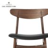 Carl Hansen & Son カール・ハンセン＆サン CH30 アームレスチェア ウォルナット （オイルフィニッシュ） 張座：レザー Thor