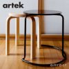 Artek アルテック 606 SIDE TABLE 606 サイドテーブル カラー：ブラックラッカー デザイン：アイノ・アアルト