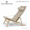 Carl Hansen & Son カールハンセン＆サン FK10 PLICO CHAIR プリコチェア ラウンジチェア ネッククッションセット オーク デザイン：ファブリシャス＆カストホルム