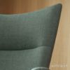 Carl Hansen & Son カール・ハンセン＆サン CH445 ラウンジチェア Wing Chair ウイングチェア ステンレススチール ファブリック：Passion パッション 5色 フットスツール無し デザイン：ハンス・J・ウェグナー