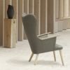 Carl Hansen & Son カール・ハンセン＆サン CH78 ラウンジチェア ママ ベアチェア オーク ソープフィニッシュ ファブリック：Passion パッション 5色 ネックピロー無し デザイン：ハンス・J・ウェグナー