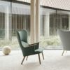 Carl Hansen & Son カール・ハンセン＆サン CH78 ラウンジチェア ママ ベアチェア オーク ソープフィニッシュ ファブリック：Passion パッション 5色 ネックピロー無し デザイン：ハンス・J・ウェグナー