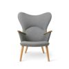 Carl Hansen & Son カール・ハンセン＆サン CH78 ラウンジチェア ママ ベアチェア オーク オイルフィニッシュ ファブリック：Passion パッション 5色 ネックピロー無し デザイン：ハンス・J・ウェグナー