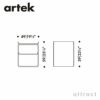 Artek アルテック 915 SIDE TABLE 915 サイドテーブル カラー：2色 天板：ラッカー塗装 デザイン：アルヴァ・アアルト