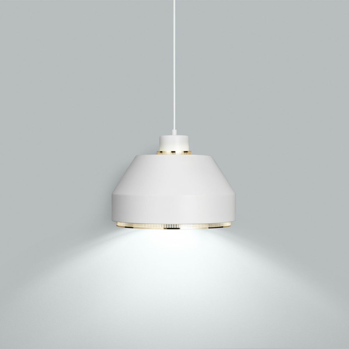Artek アルテック AMA500 PENDANT LAMP ペンダントランプ カラー：ホワイト デザイン：アイノ・アアルト