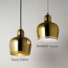 Artek アルテック A330S PENDANT LAMP GOLDEN BELL Savoy ゴールデンベル サヴォイ ペンダントランプ カラー：ブラス（無塗装） デザイン：アルヴァ・アアルト