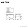 Artek アルテック TEA TROLLEY 900 ティートロリー900 バーチ材 クリアラッカー仕上げ カラー：ブラック・ホワイト デザイン：アルヴァ・アアルト
