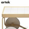 Artek アルテック TEA TROLLEY 900 ティートロリー900 バーチ材 クリアラッカー仕上げ カラー：ブラック・ホワイト デザイン：アルヴァ・アアルト