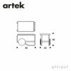 Artek アルテック TEA TROLLEY 901 ティートローリー901 バーチ材 クリアラッカー仕上げ カラー：ブラックリノリウム・ホワイトラミネート デザイン：アルヴァ・アアルト