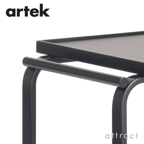 Artek アルテック TEA TROLLEY 901 ティートローリー901 バーチ材 クリアラッカー仕上げ カラー：ピート（ヘラ・ヨンゲリウスモデル） デザイン：アルヴァ・アアルト