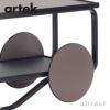 Artek アルテック TEA TROLLEY 901 ティートローリー901 バーチ材 クリアラッカー仕上げ カラー：ピート（ヘラ・ヨンゲリウスモデル） デザイン：アルヴァ・アアルト