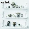 Artek アルテック 112B WALL SHELF ウォールシェルフ 25cm バーチ材 カラー：３色 デザイン：アルヴァ・アアルト