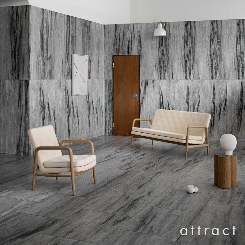 Carl Hansen & Son カールハンセン＆サン Foyer Series フォイエ シリーズ VLA76 ラウンジチェア 1P オーク オイル仕上げ レザー：Sif（シフ） デザイン：ヴィルヘルム・ラウリッツェン