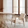 Carl Hansen & Son カールハンセン＆サン Foyer Series フォイエ シリーズ VLA76 ラウンジチェア 1P オーク オイル仕上げ レザー：Sif（シフ） デザイン：ヴィルヘルム・ラウリッツェン