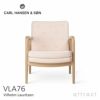 Carl Hansen & Son カール・ハンセン＆サン Foyer Series フォイエ シリーズ VLA76 ラウンジチェア 1P オーク オイル仕上げ レザー：Sif（シフ） 