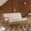 Carl Hansen & Son カール・ハンセン＆サン Foyer Series フォイエ シリーズ VLA77 ソファ 2P オーク オイル仕上げ レザー：Sif（シフ） デザイン：ヴィルヘルム・ラウリッツェン