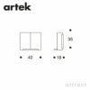 Artek アルテック 124° MIRROR ミラー ウォールミラー 壁掛け 床置き （Mサイズ） ウッドトレー付属 カラー：2色 デザイン：ダニエル・リーバッケン