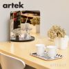 Artek アルテック 124° MIRROR ミラー ウォールミラー 壁掛け 床置き （Mサイズ） ウッドトレー付属 カラー：2色 デザイン：ダニエル・リーバッケン