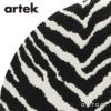 Artek アルテック ZEBRA SEAT CUSHION ゼブラ シートクッション Φ34cm スツール60用 ファブリック：ゼブラ テキスタイル デザイン：アルヴァ・アアルト ＆ アイノ・アアルト