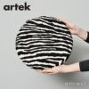 Artek アルテック ZEBRA SEAT CUSHION ゼブラ シートクッション Φ34cm スツール60用 ファブリック：ゼブラ テキスタイル デザイン：アルヴァ・アアルト ＆ アイノ・アアルト