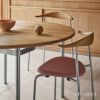 Carl Hansen & Son カール・ハンセン＆サン CH388 固定式 ダイニングテーブル Φ120cm オーク デザイン：ハンス・J・ウェグナー ※付属無し（伸長板・サポート脚無し）