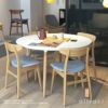 Carl Hansen & Son カール・ハンセン＆サン BA103 Preludia Table プレルディア ダイニングテーブル サイズ：Φ110×H72cm オーク カラー：ホワイトラミネート デザイン：ブラッド・アスカロン