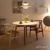 Carl Hansen & Son カール・ハンセン＆サン BA103 Preludia Table プレルディア ダイニングテーブル サイズ：Φ110×H72cm オーク カラー：ホワイトラミネート デザイン：ブラッド・アスカロン