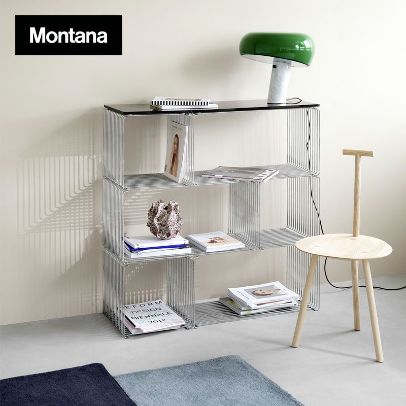 Montana モンタナ Panton Wire パントン ワイヤー フレーム シングル 6161T サイズ：W34.8cm （奥行：34.8cm） カラー：7色 デザイン：Verner Panton ヴェルナー・パントン