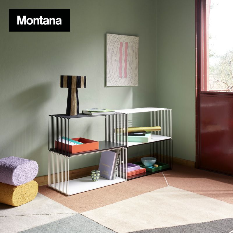 Montana モンタナ Panton Wire パントン ワイヤー フレーム シングル 6161T サイズ：W34.8cm （奥行：34.8cm） カラー：7色 デザイン：Verner Panton ヴェルナー・パントン