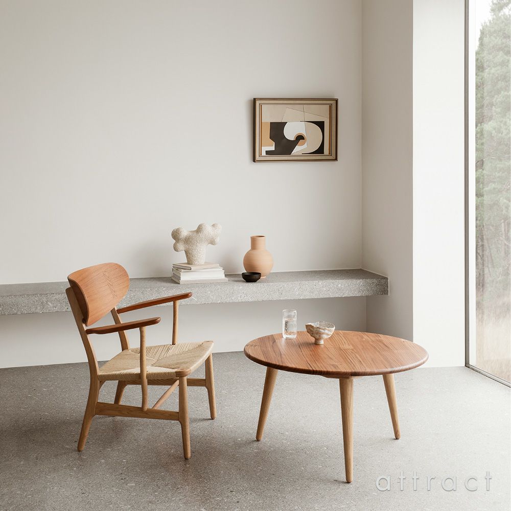 Carl Hansen & Son カール・ハンセン＆サン CH008 コーヒーテーブル サイズ：Φ78cm×H44cm