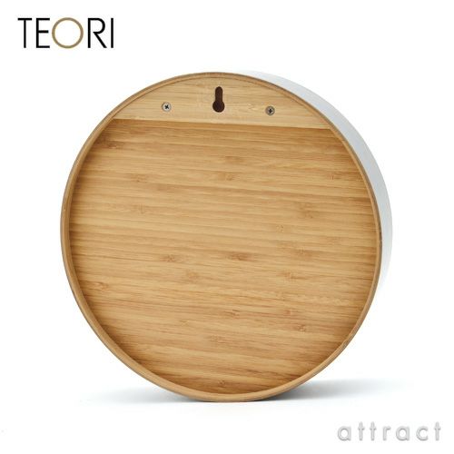 TEORI テオリ ZERO ゼロ ミラー 鏡 Mサイズ Φ40cm 丸形ミラー 丸型ミラー 壁掛けミラー カラー：2色 デザイン：加藤 弘之