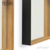 TEORI テオリ ZERO KAKU ゼロカク ミラー 鏡 30cm カラー：２色 デザイン：加藤 弘之